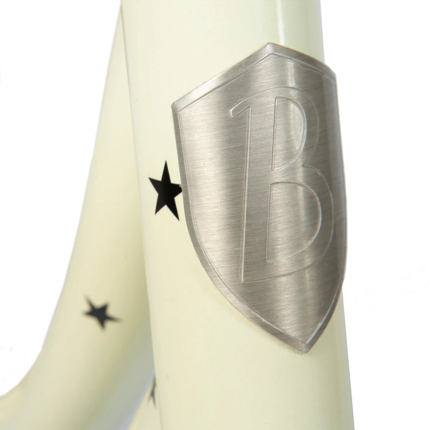 Banwood + Bonton First Go Balance Bike - Cream | Stars - Image 7