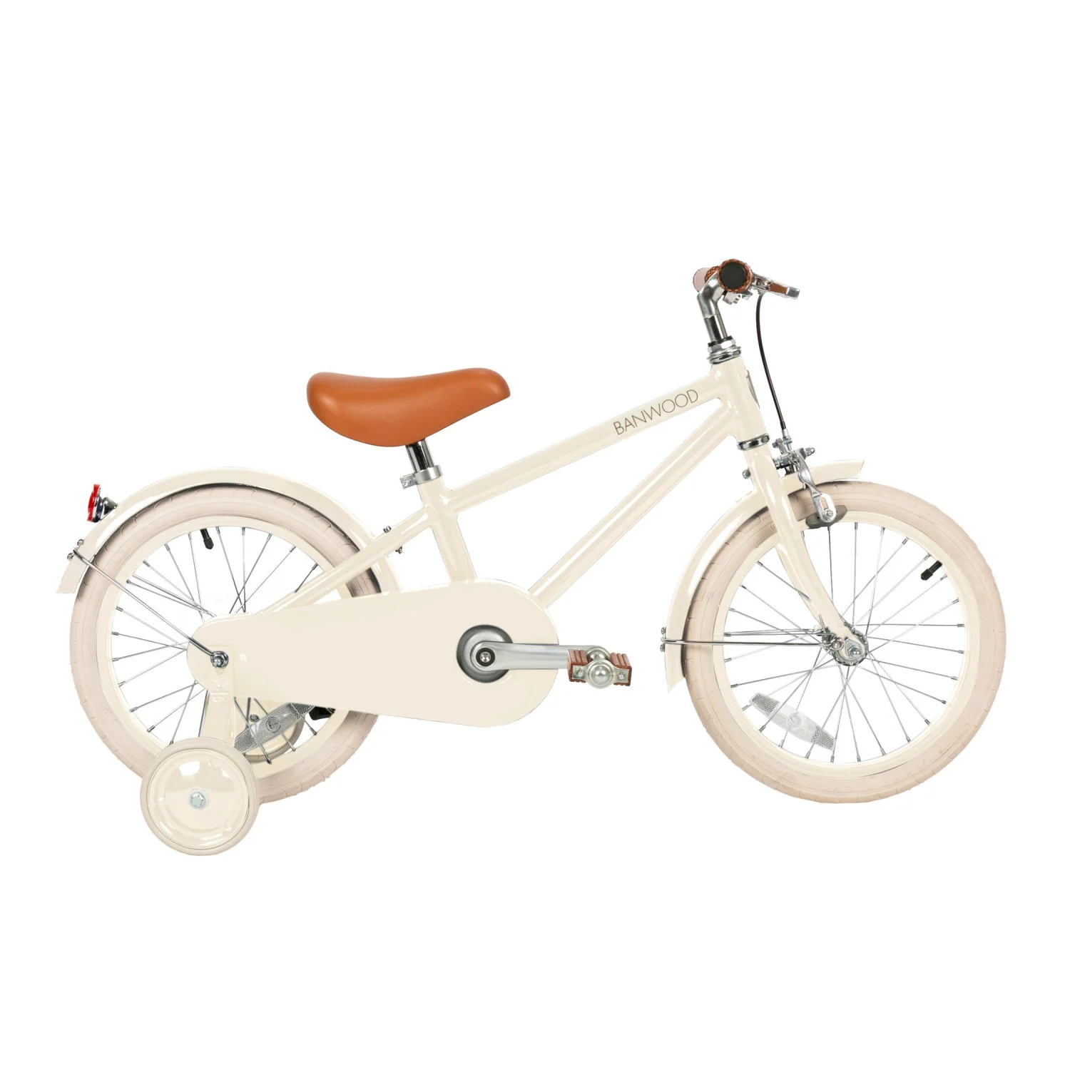 Banwood Classic 16" Kids Bike - Cream - Image 5