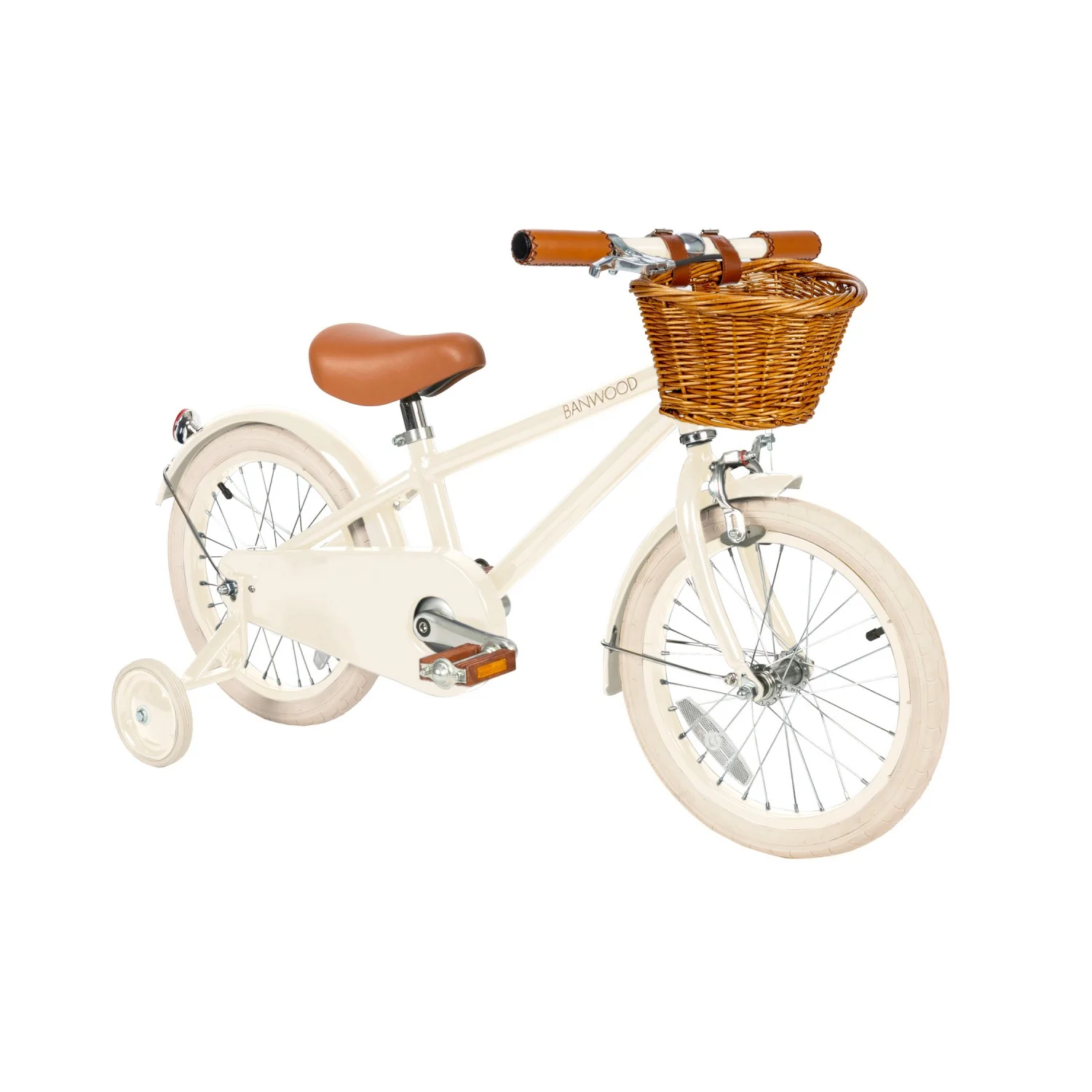 Banwood Classic 16" Kids Bike - Cream - Image 6