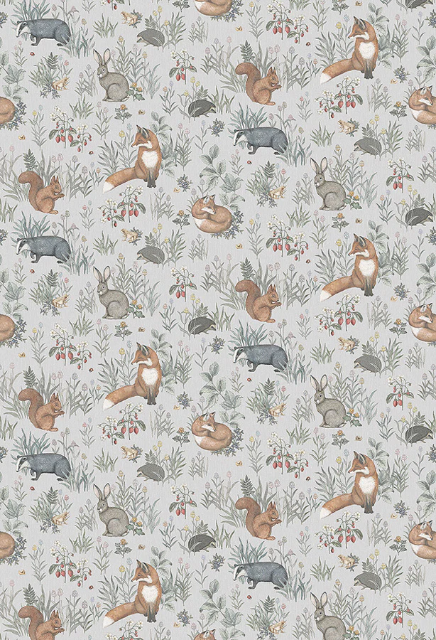Borastapeter Wall Mural- Forest Friends - Image 4