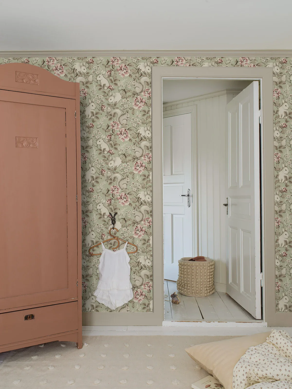 Borastapeter Wallpaper - Magic Forest Green - Image 4