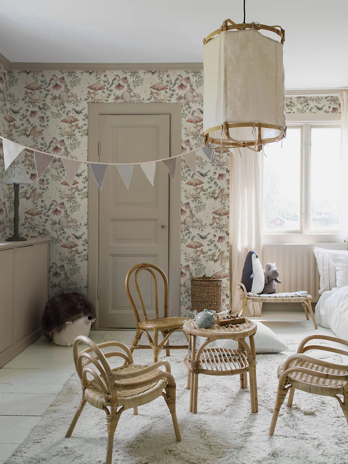 Borastapeter Wallpaper - Minou Cream - Image 3