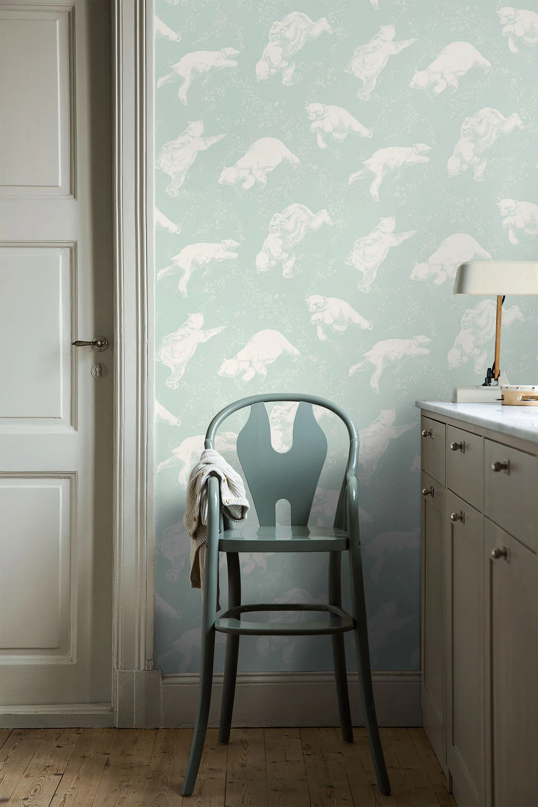 Borastapeter Wallpaper - Polarn Green - Image 5
