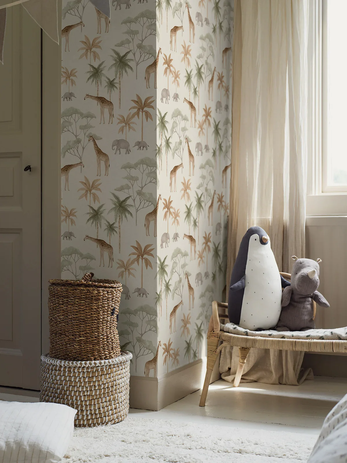 Borastapeter Wallpaper - Savannah White - Image 2