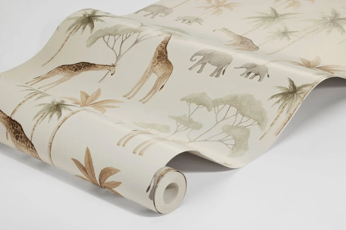 Borastapeter Wallpaper - Savannah White - Image 3