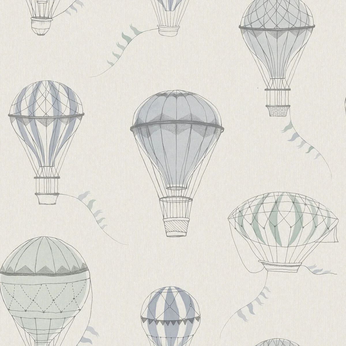 Borastapeter Wallpaper - Up In The Sky Multi Colour