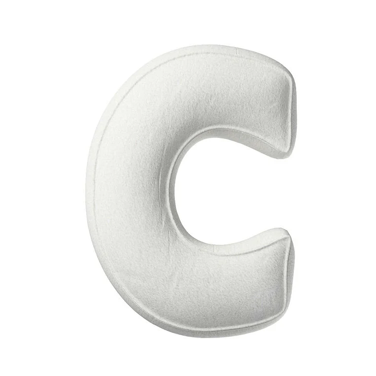 Boucle Letter Cushions - Image 3