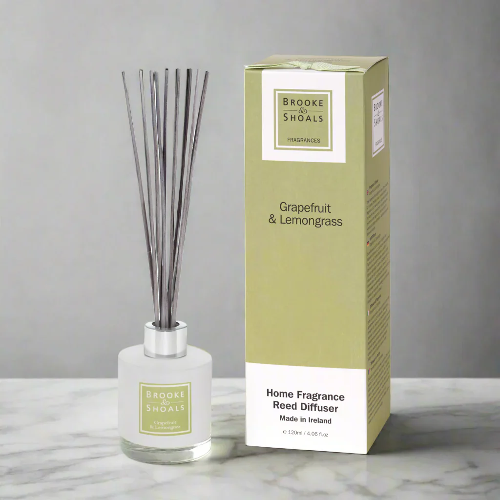 Brook & Shoals Reed Diffuser - Grapefruit & Lemongrass - Image 3