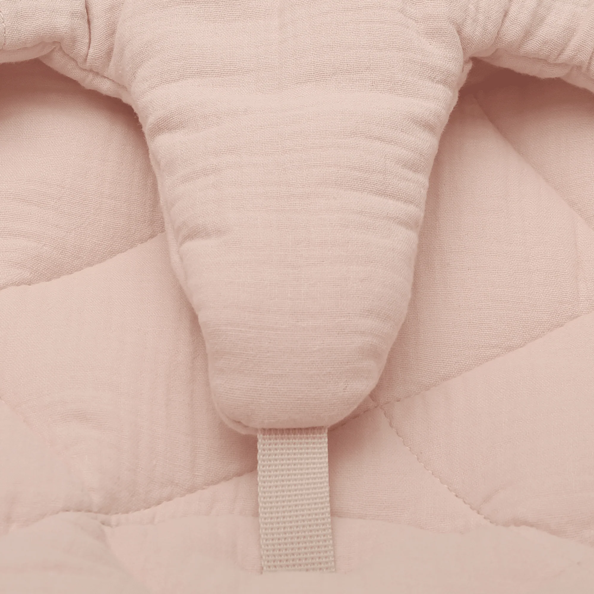 Charlie Crane Levo Baby Rocker - Beech + Nude Pink Cushion - Image 6