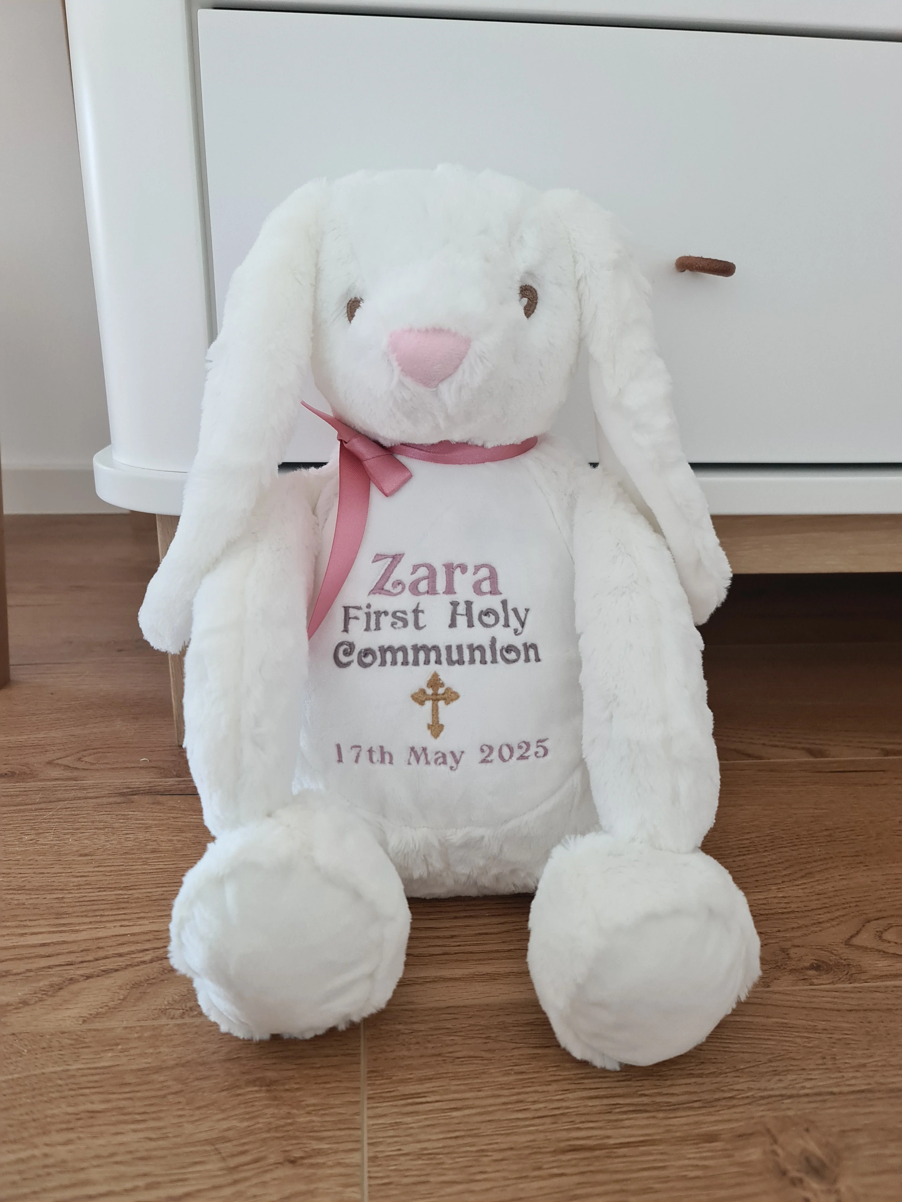 Cherish Me Personalised Bunny - Holy Communion - Image 3