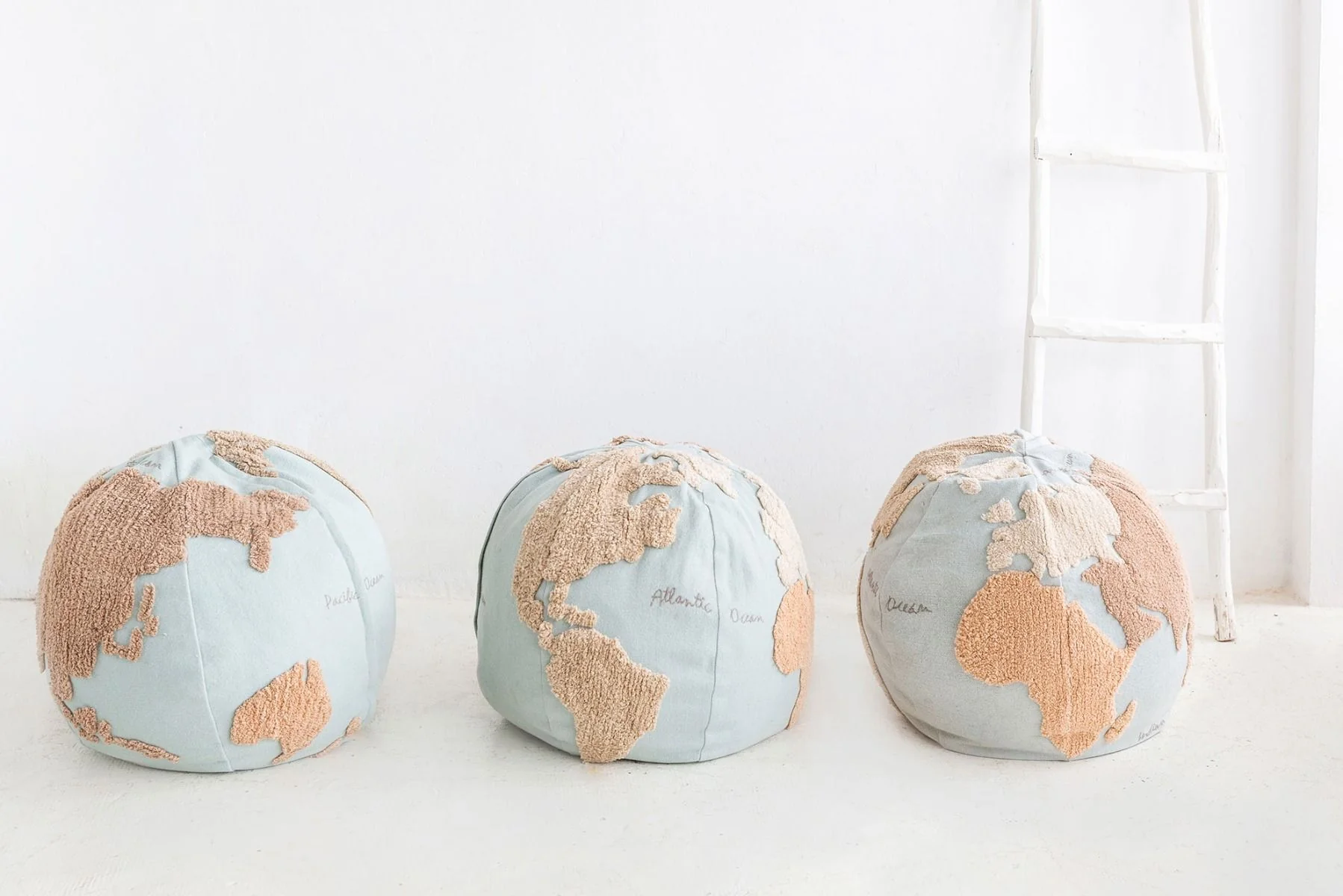 Lorena Canals Pouffe - World Map - Image 6