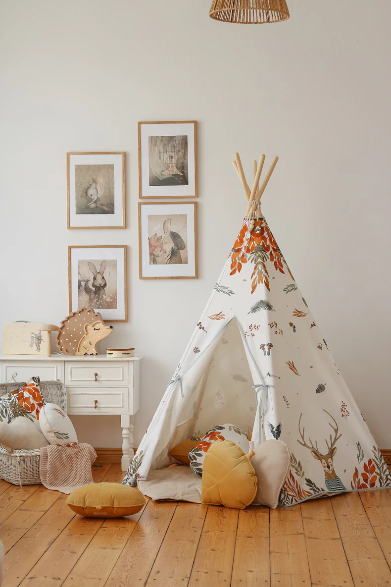 Forest Friends Teepee Tent - Image 3