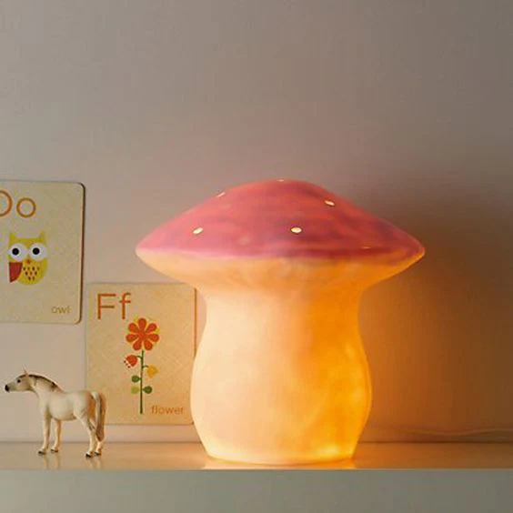 Heico Large Mushroom Lamp - Pink - Image 3
