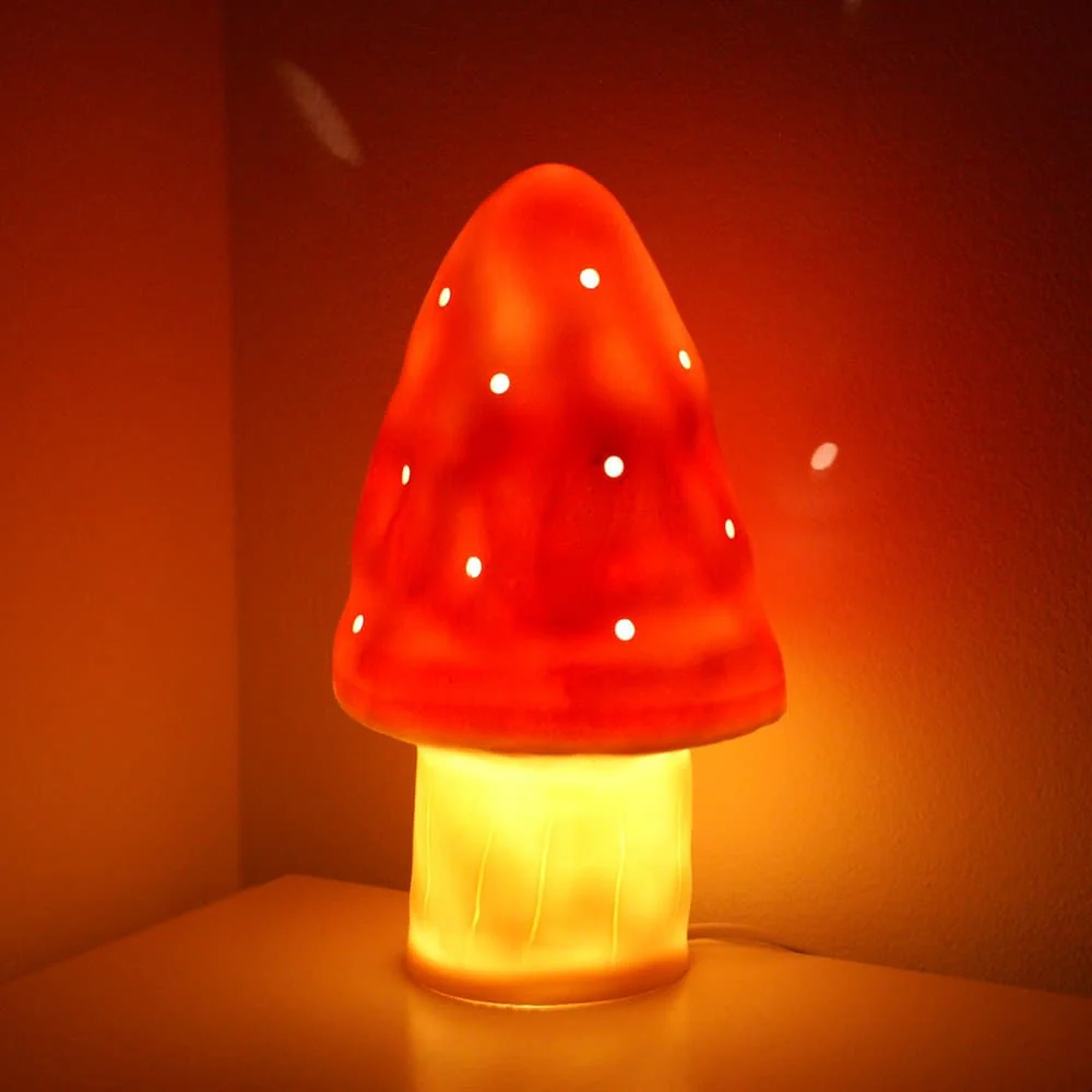 Heico Mushroom Lamp - Red - Image 2
