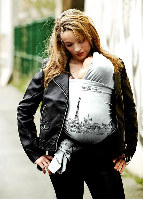 Je Porte Mon Bebe Baby Wrap Basic - Tattoo Paris - Image 3