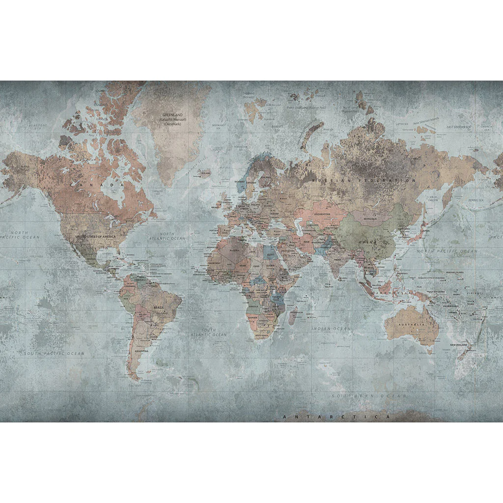 Kids Custom Wall Mural - Around The World - Image 5