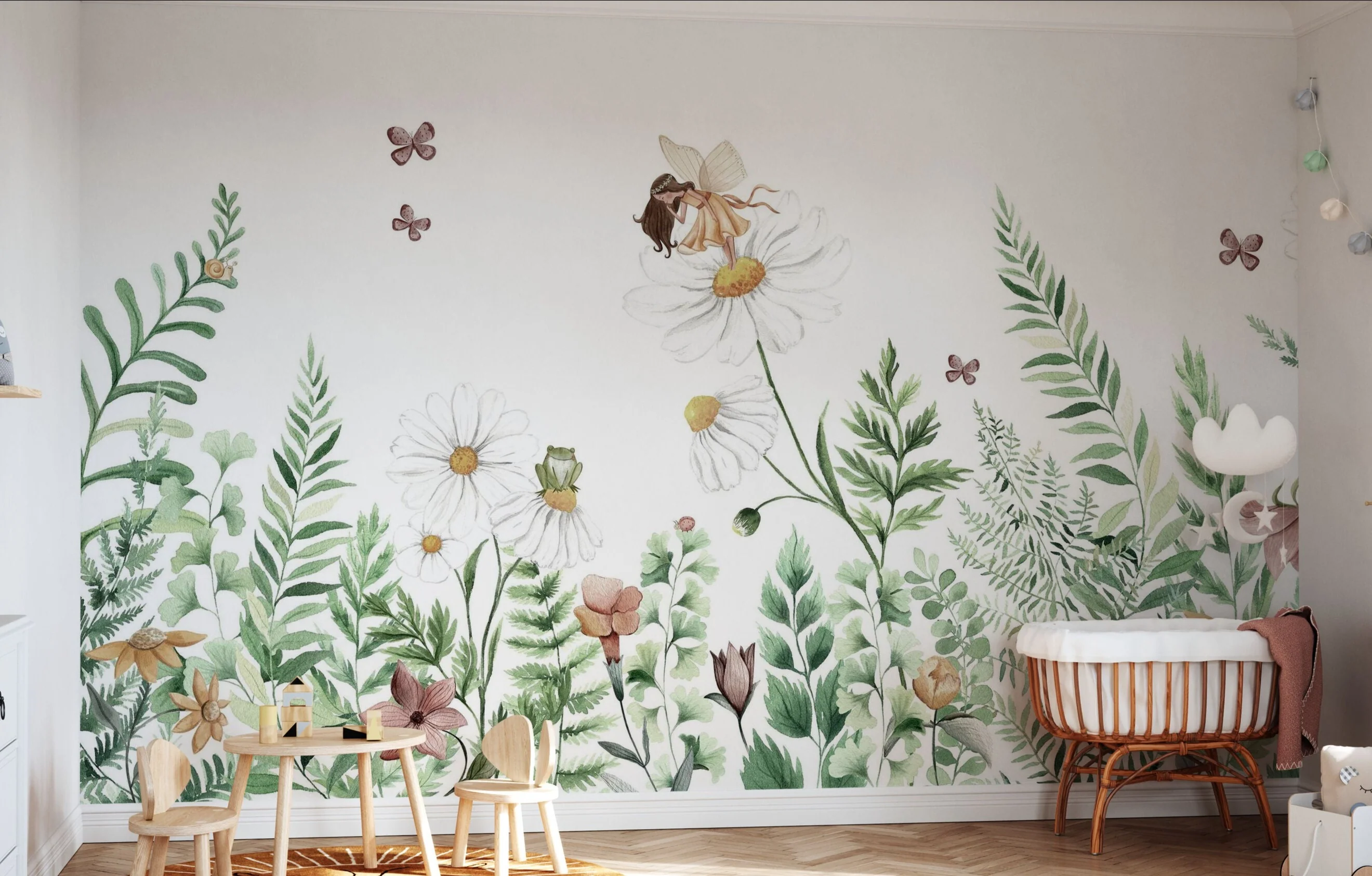 Kids Custom Wall Mural - Fairy Garden - Image 3