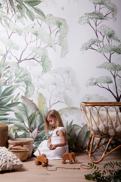 Kids Custom Wall Mural - Mystical Forest - Image 4