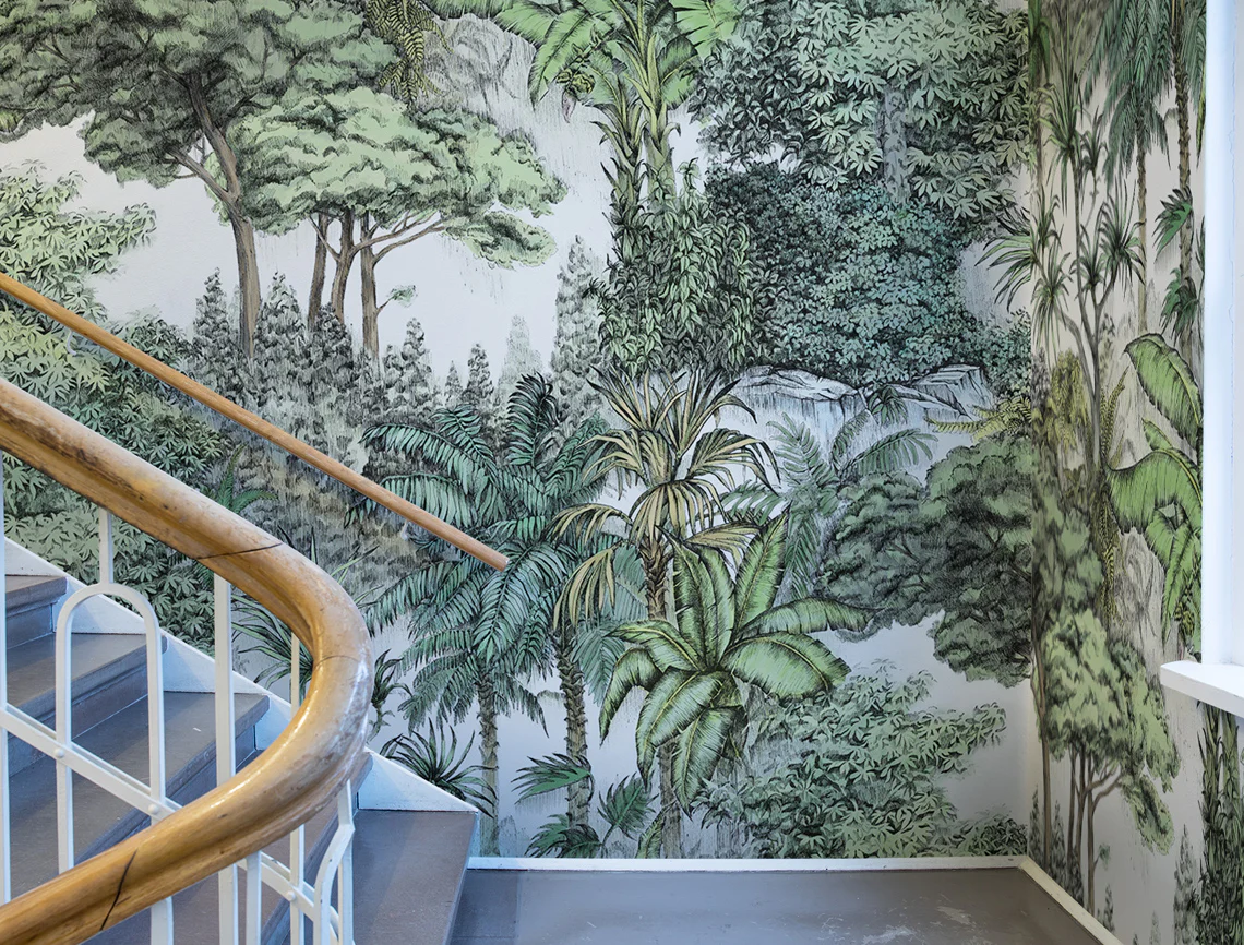 Kids Custom Wall Mural - Secret Garden Lush - Image 5