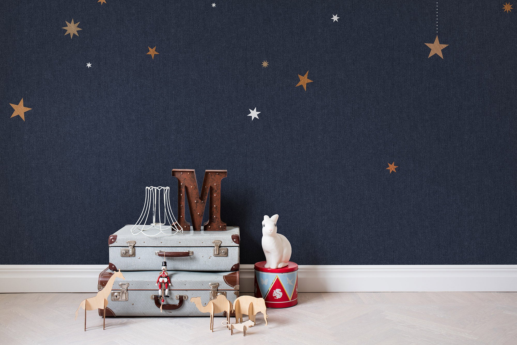 Kids Custom Wall Mural - Stargazing - Image 3