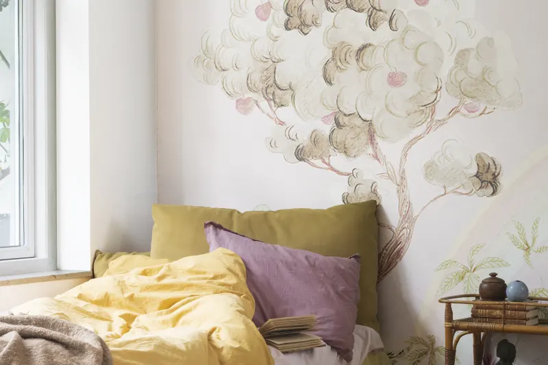 Kids Custom Wall Mural - Unicorn Dream Bubblegum - Image 4