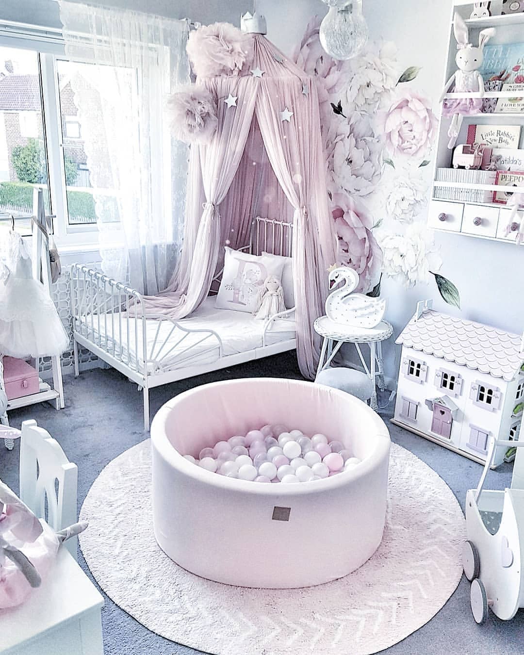 Meowbaby Light Pink Ball Pit - Various Ball Colours - Image 7