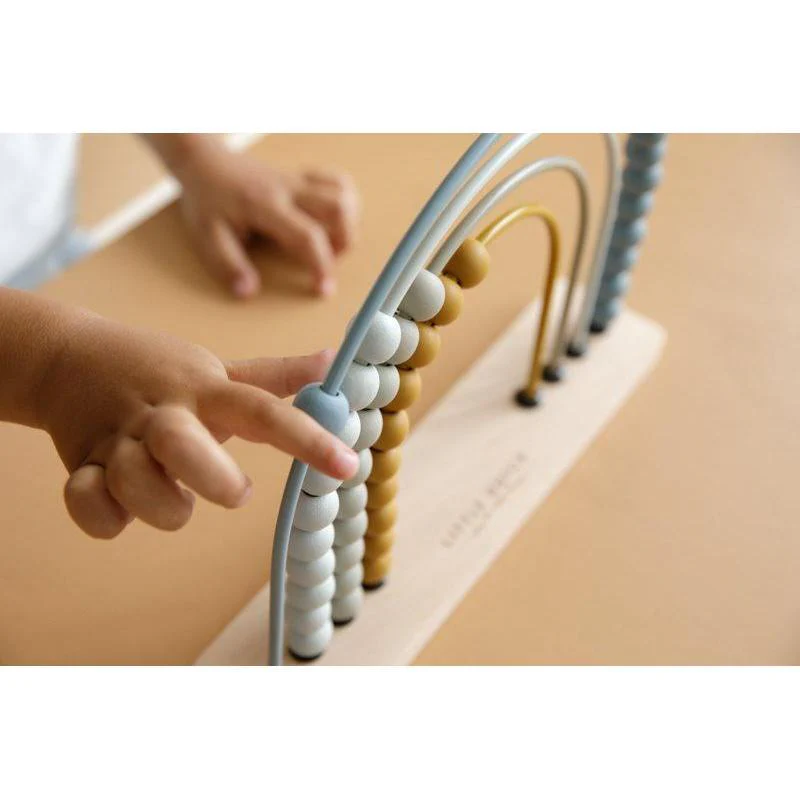 Little Dutch Rainbow Abacus - Blue - Image 3