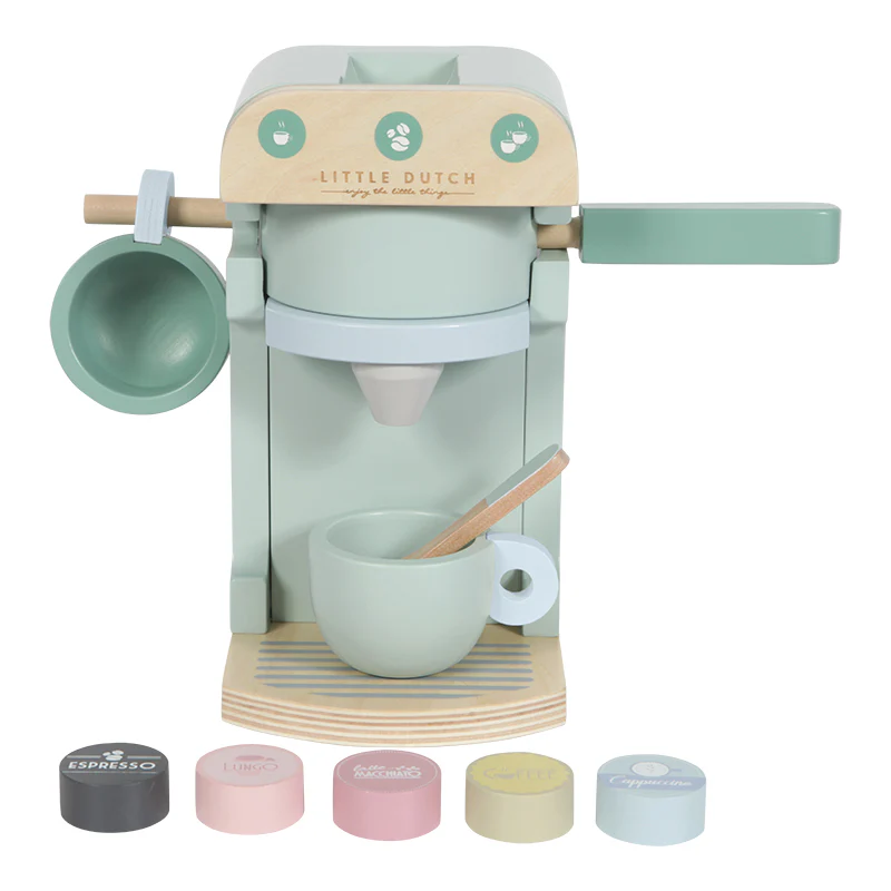 Little Dutch Wooden Coffee Machine - Image 4