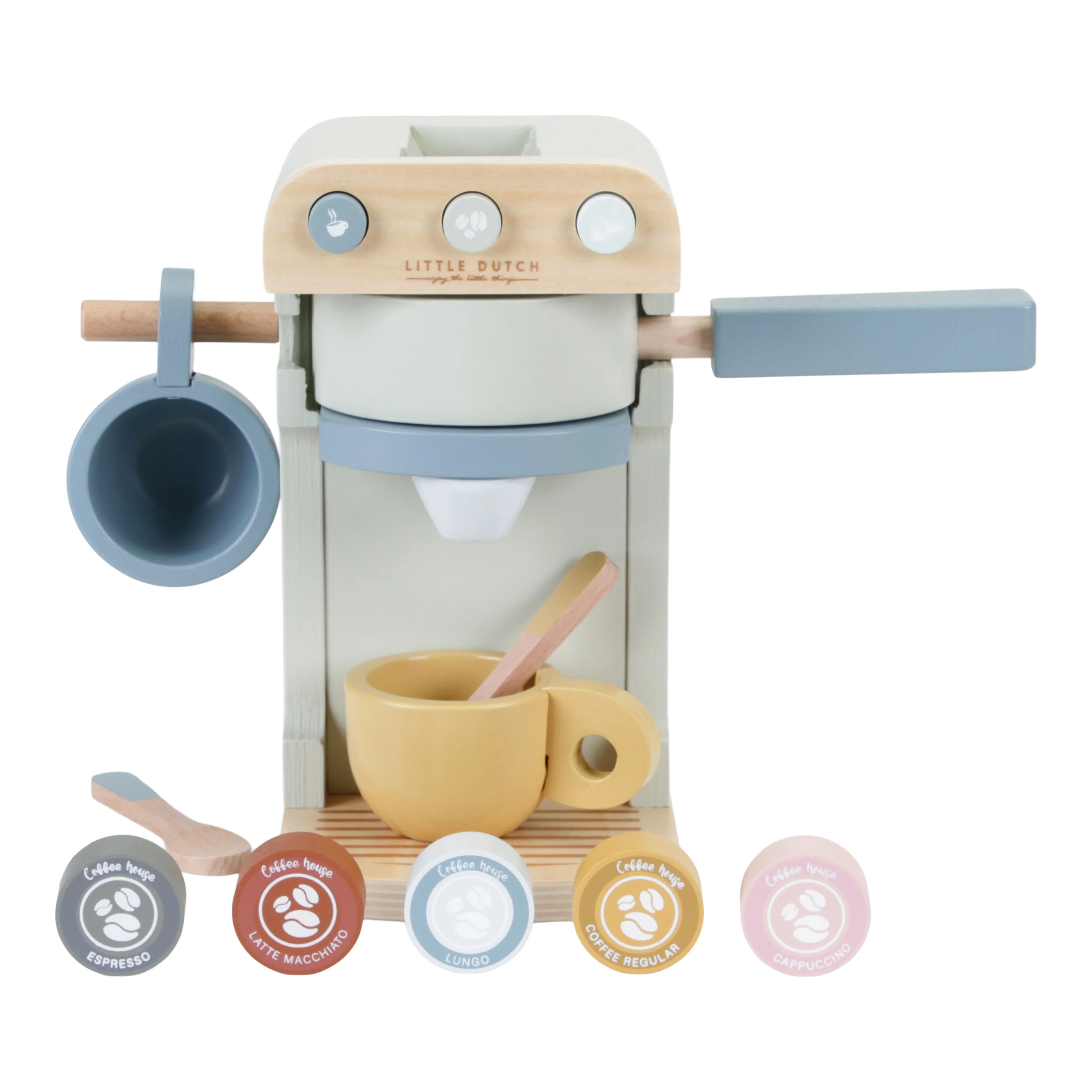 Little Dutch Wooden Coffee Machine - Image 6