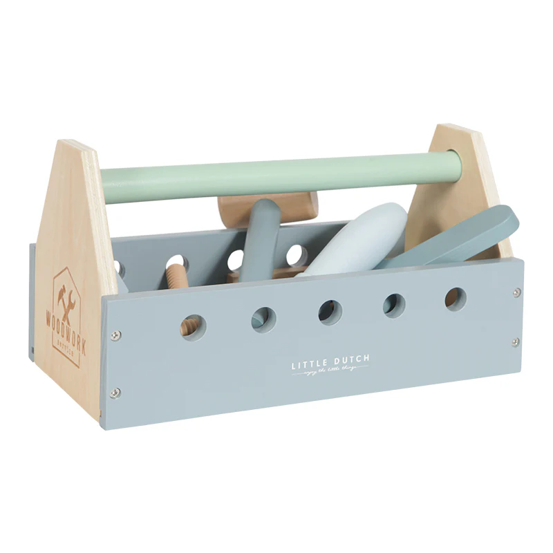 Little Dutch Wooden Tool Set (20 Pieces) - Image 10