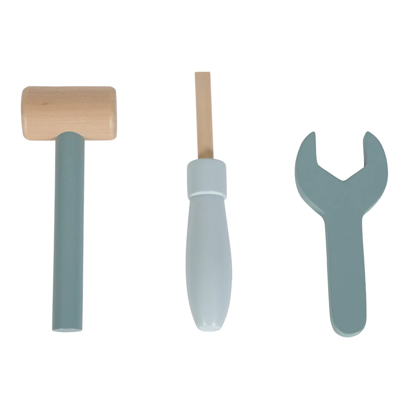 Little Dutch Wooden Tool Set (20 Pieces) - Image 8