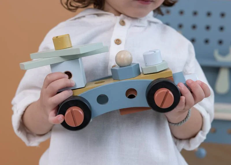 Little Dutch Wooden Toy Workbench - Image 4