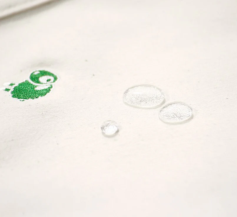 Little Green Sheep Organic Mattress Protector - Cot Bed - Image 4