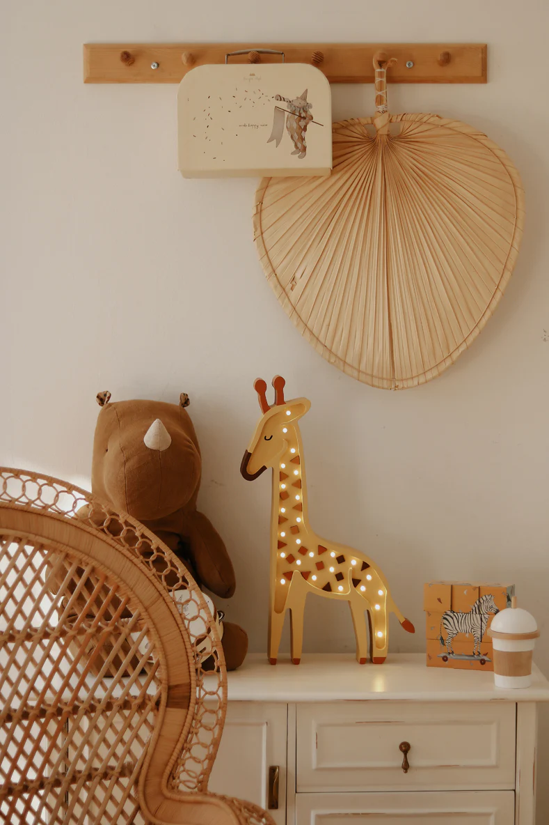 Little Lights Giraffe Lamp | African Yellow - Image 3