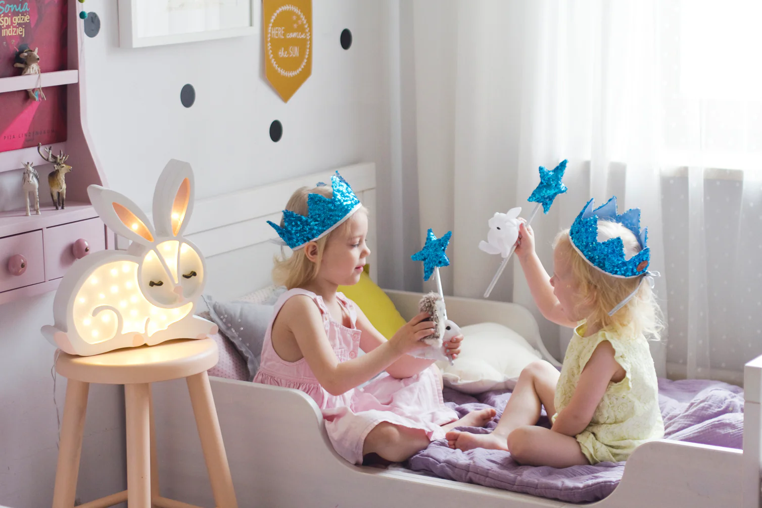 Little Lights Rabbit Lamp | Snow White - Image 3