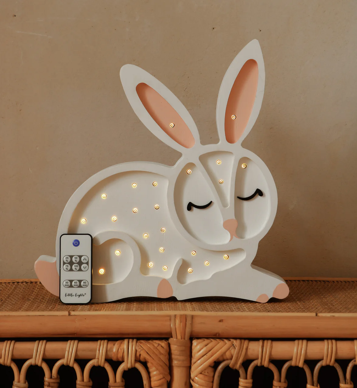 Little Lights Rabbit Lamp | Snow White - Image 6