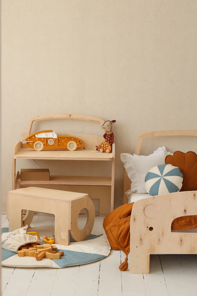 Little Lights Race Car Lamp | Mustard - Image 6