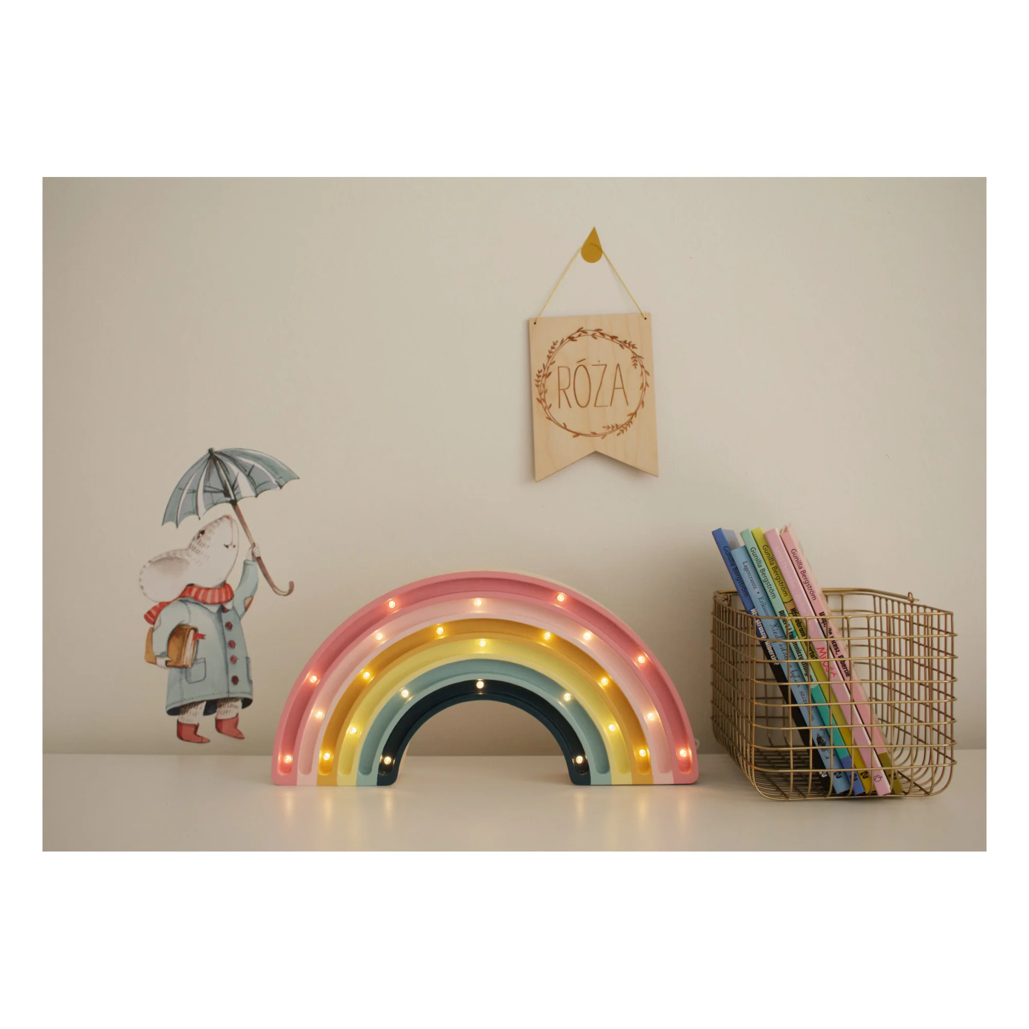 Little Lights Rainbow Lamp | Retro - Image 4