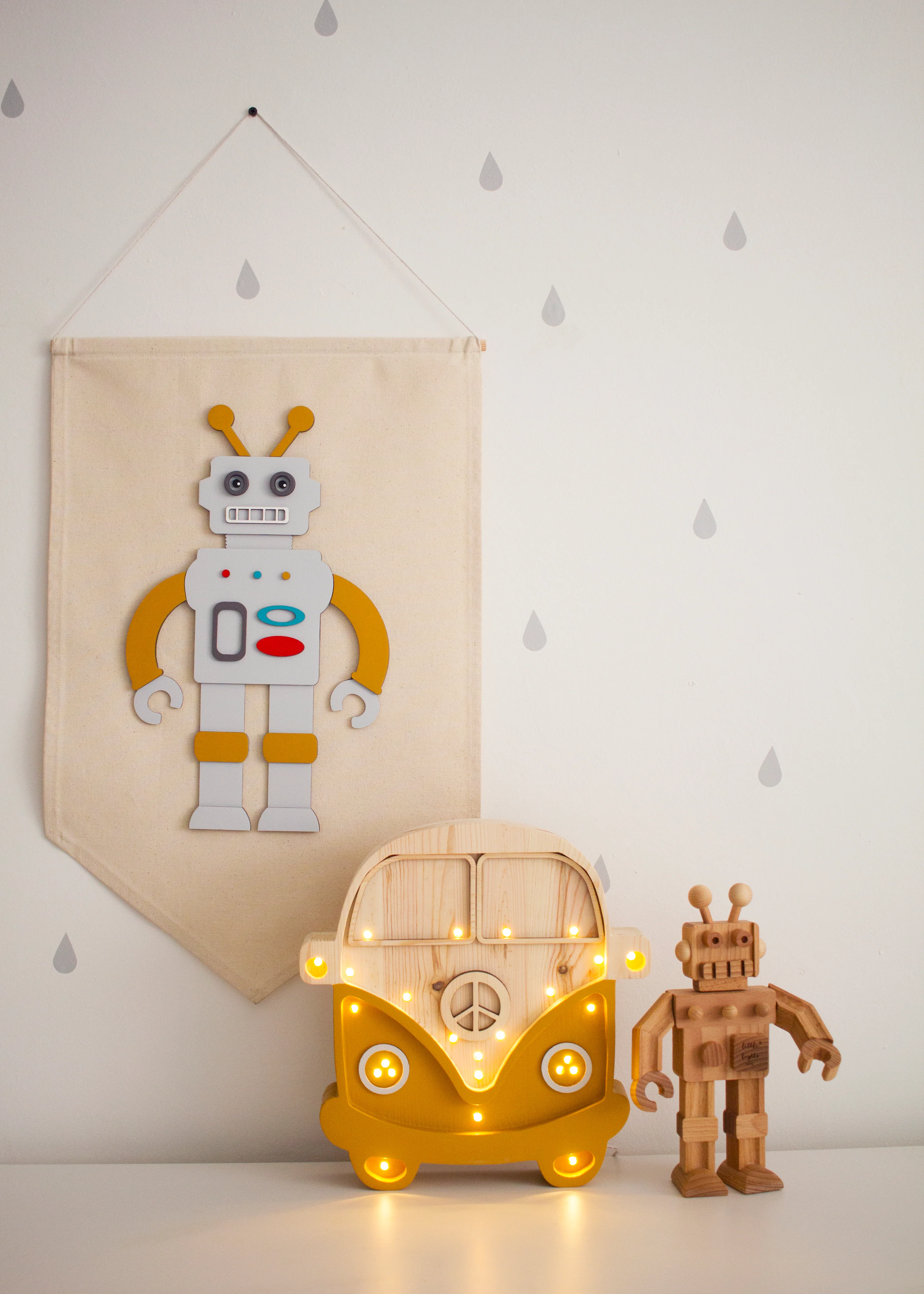 Little Lights Van Lamp | Mustard - Image 4