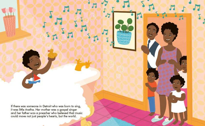 Little People Big Dreams - Aretha Franklin - Image 2