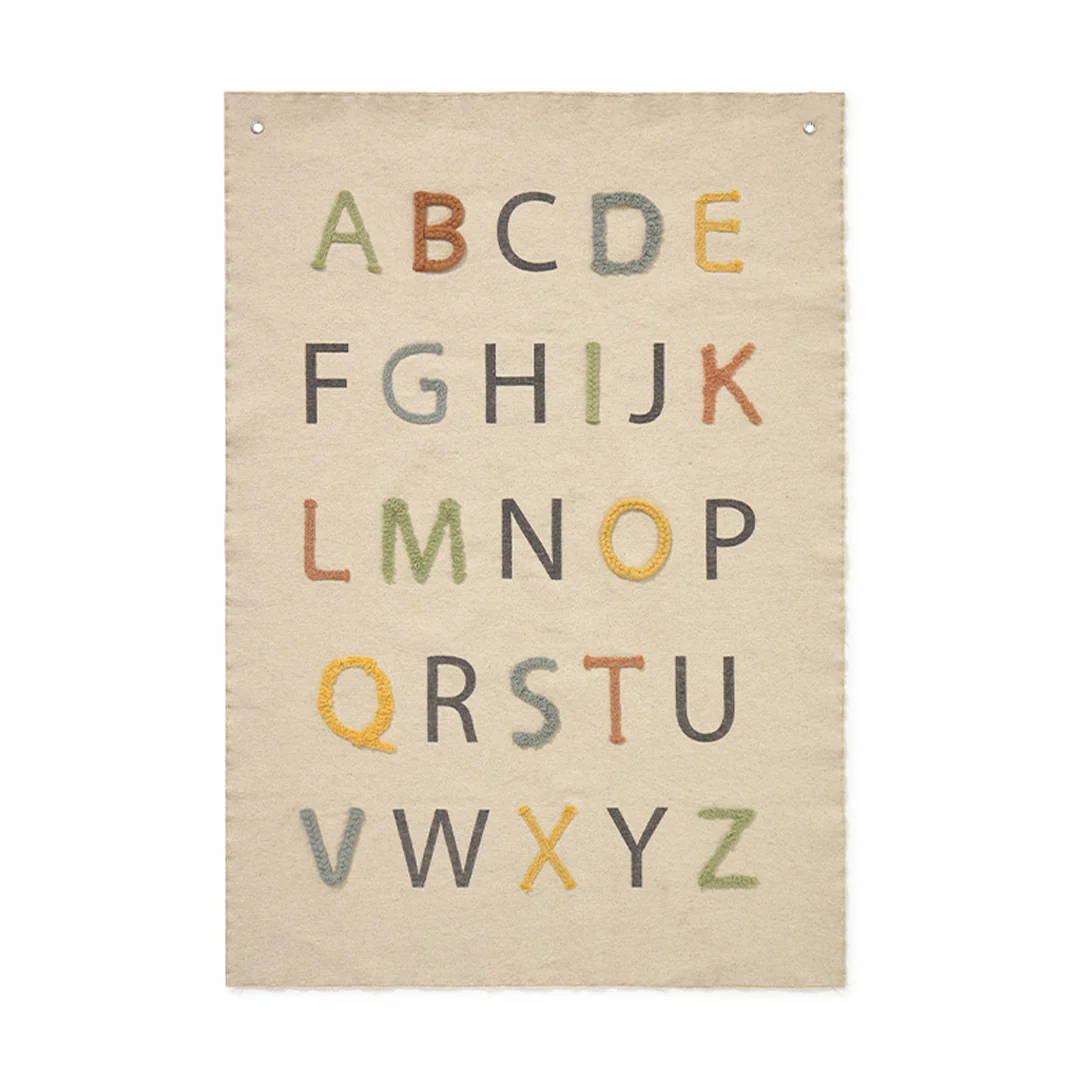 Lorena Canals ABC Colour Wall Hanger