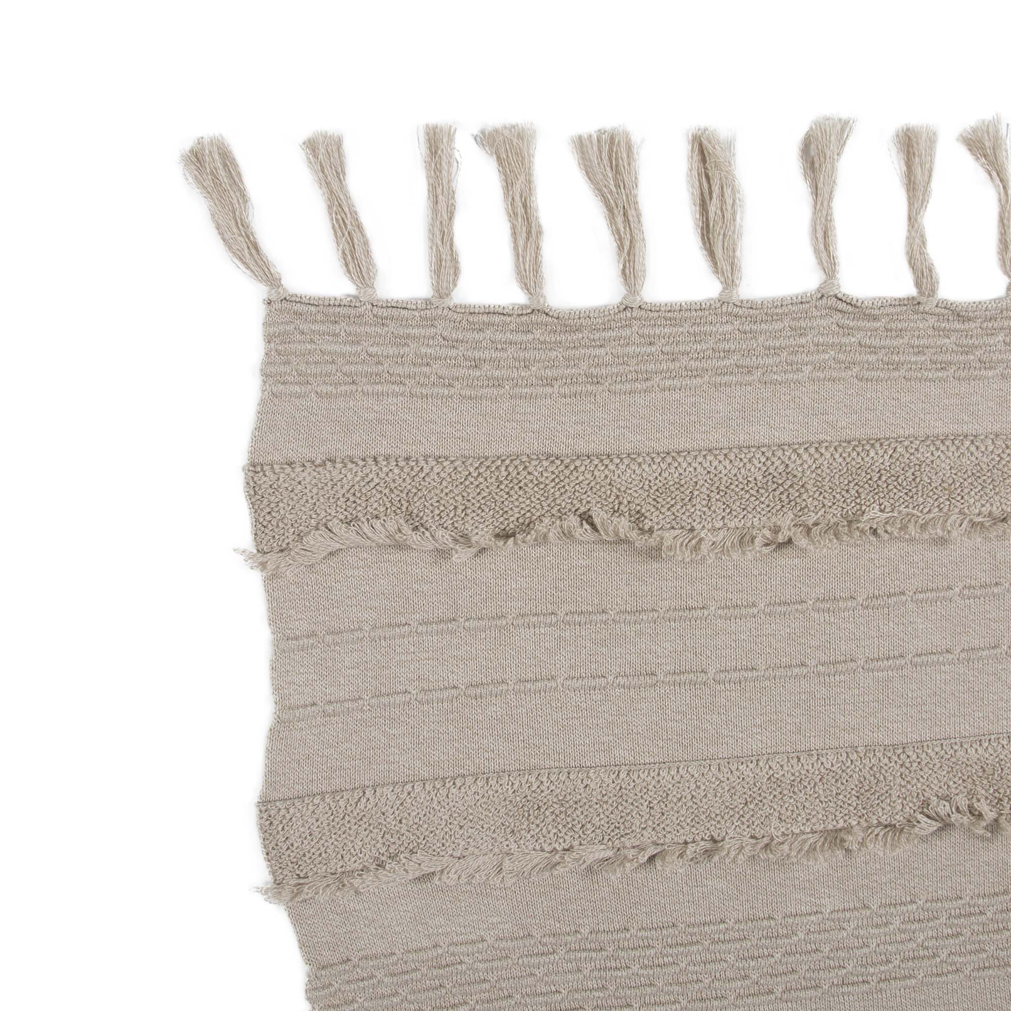 Lorena Canals White Cotton Blanket - Air Dune - Image 8