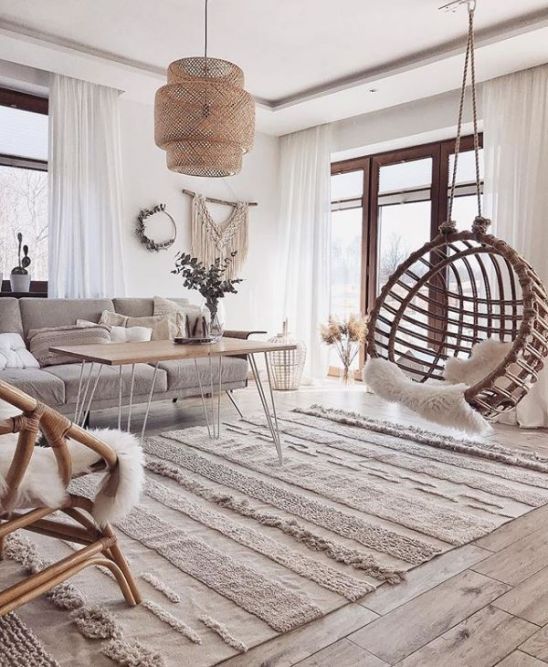 Lorena Canals Machine Washable Rug - Air Natural - Image 4