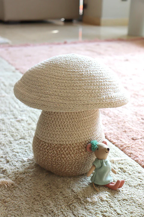 Lorena Canals Basket - Baby Mushroom Natural - Image 4