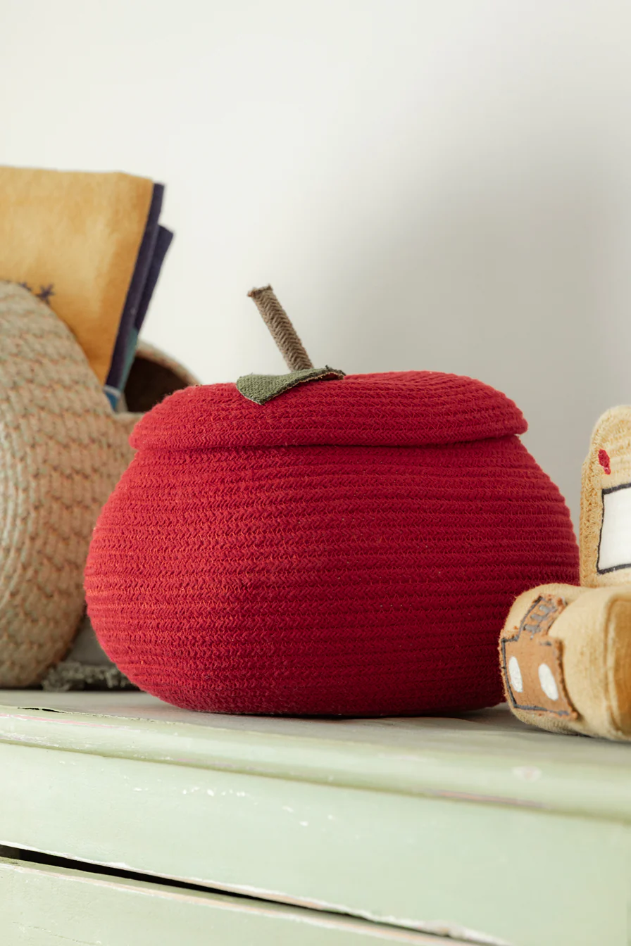 Lorena Canals Basket - Red Apple - Image 2