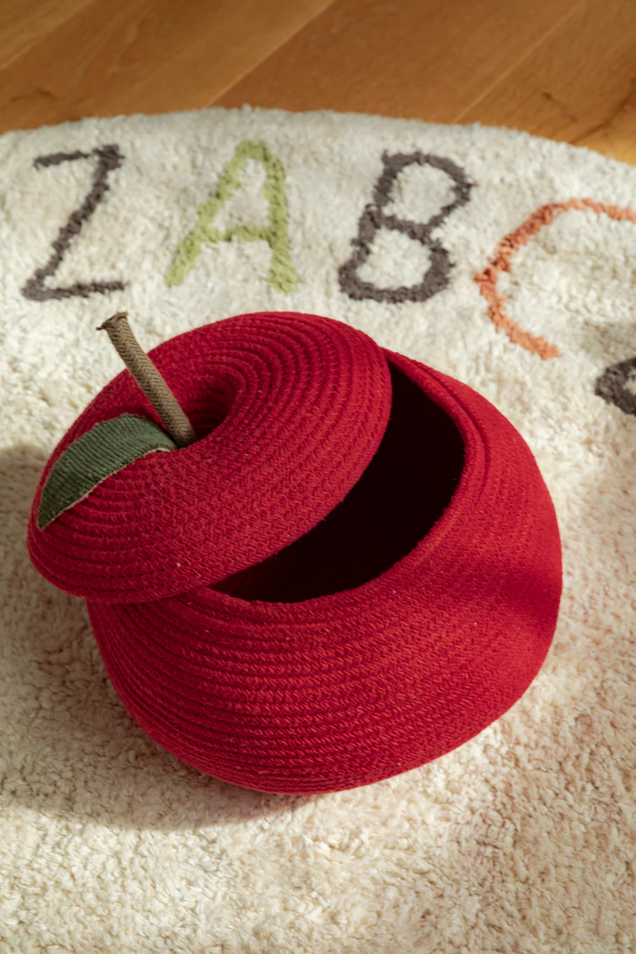 Lorena Canals Basket - Red Apple - Image 3