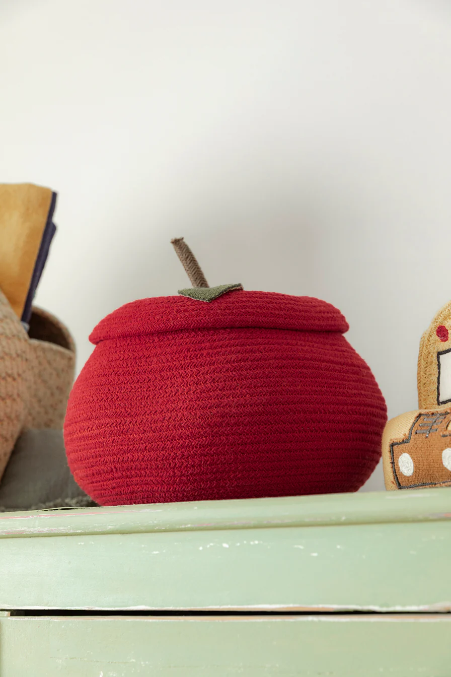 Lorena Canals Basket - Red Apple - Image 4