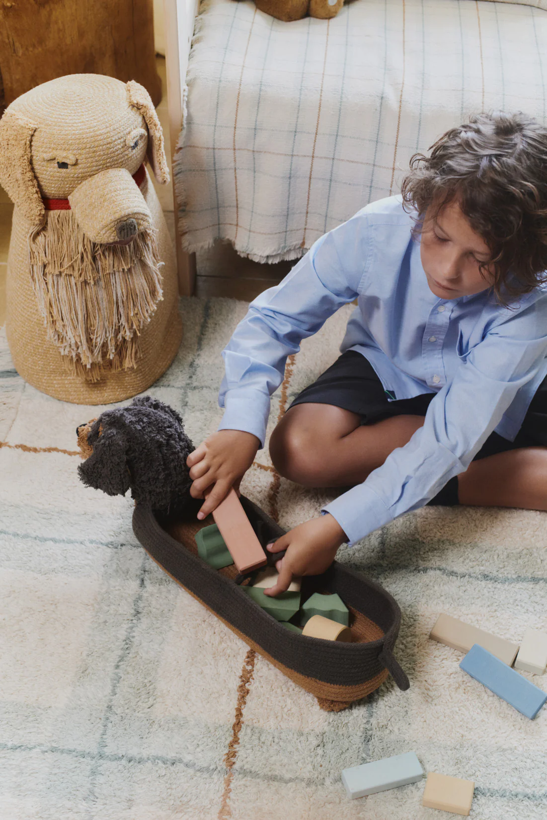 Lorena Canals Basket -Sparky The Dachshund - Image 2