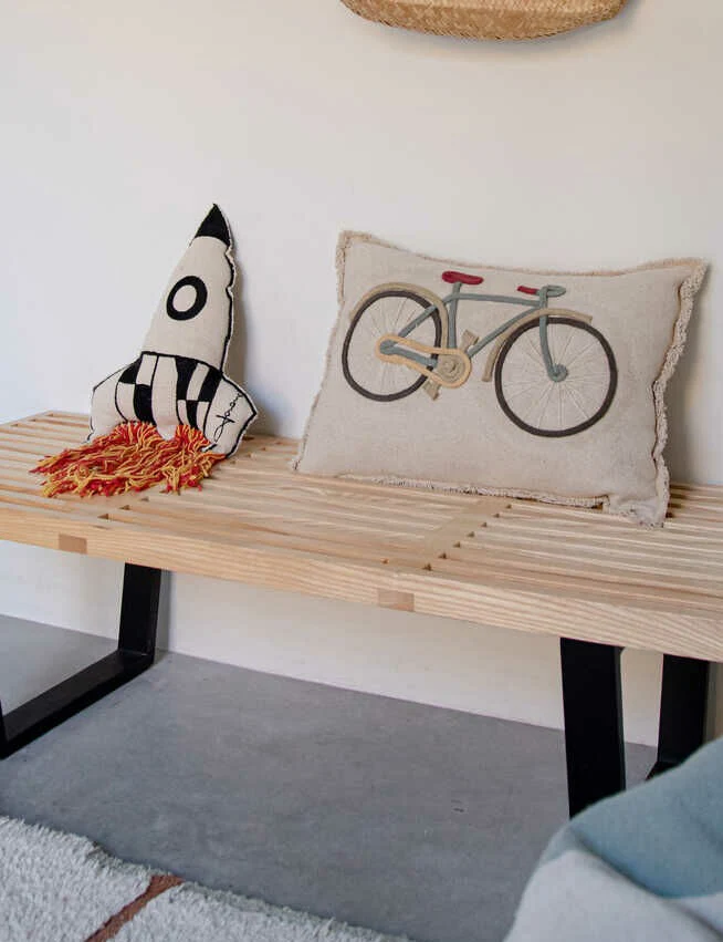 Lorena Canals Eco City Cushion - Bike - Image 4