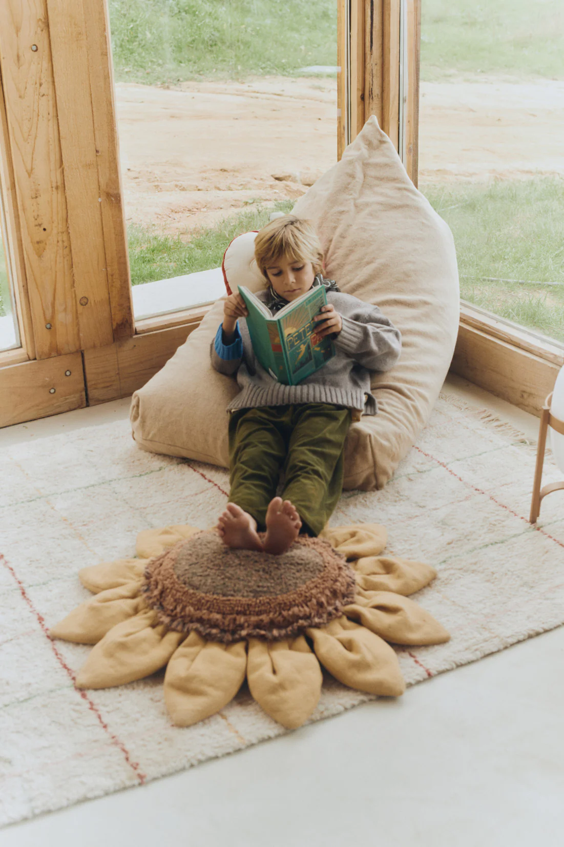 Lorena Canals Floor Cushion - Sunflower - Image 4